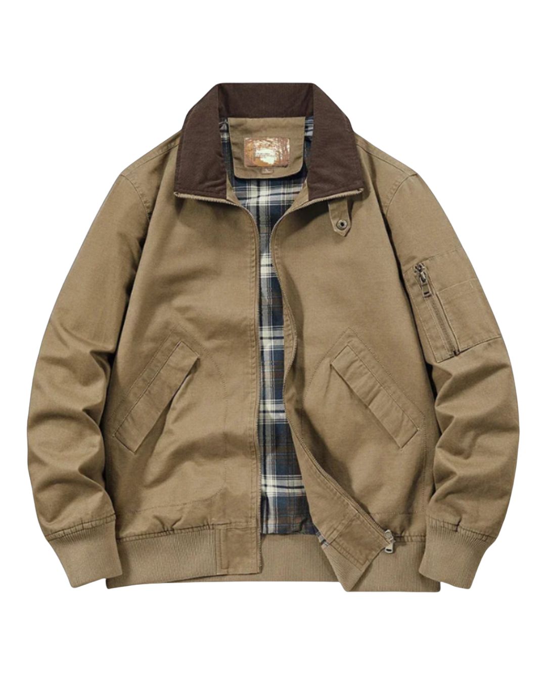 Heritage Plaid-Lined Jacket