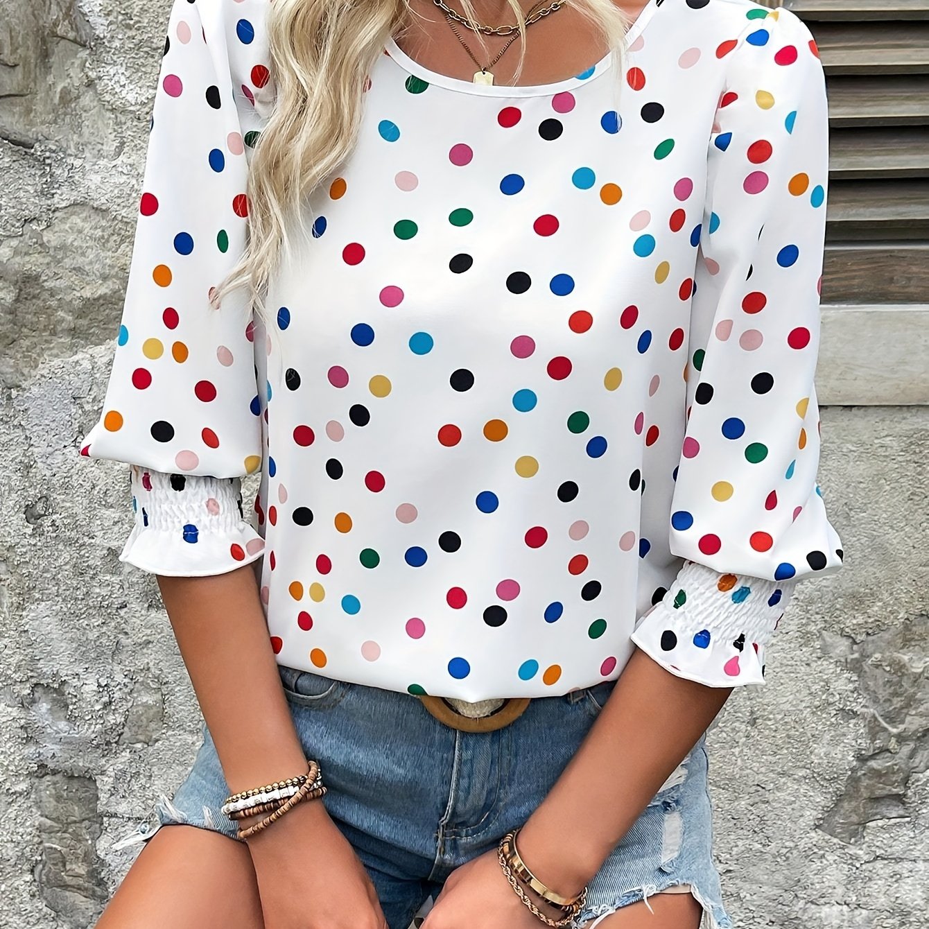 Beatrice | Luchtige Blouse Met Subtiele Details