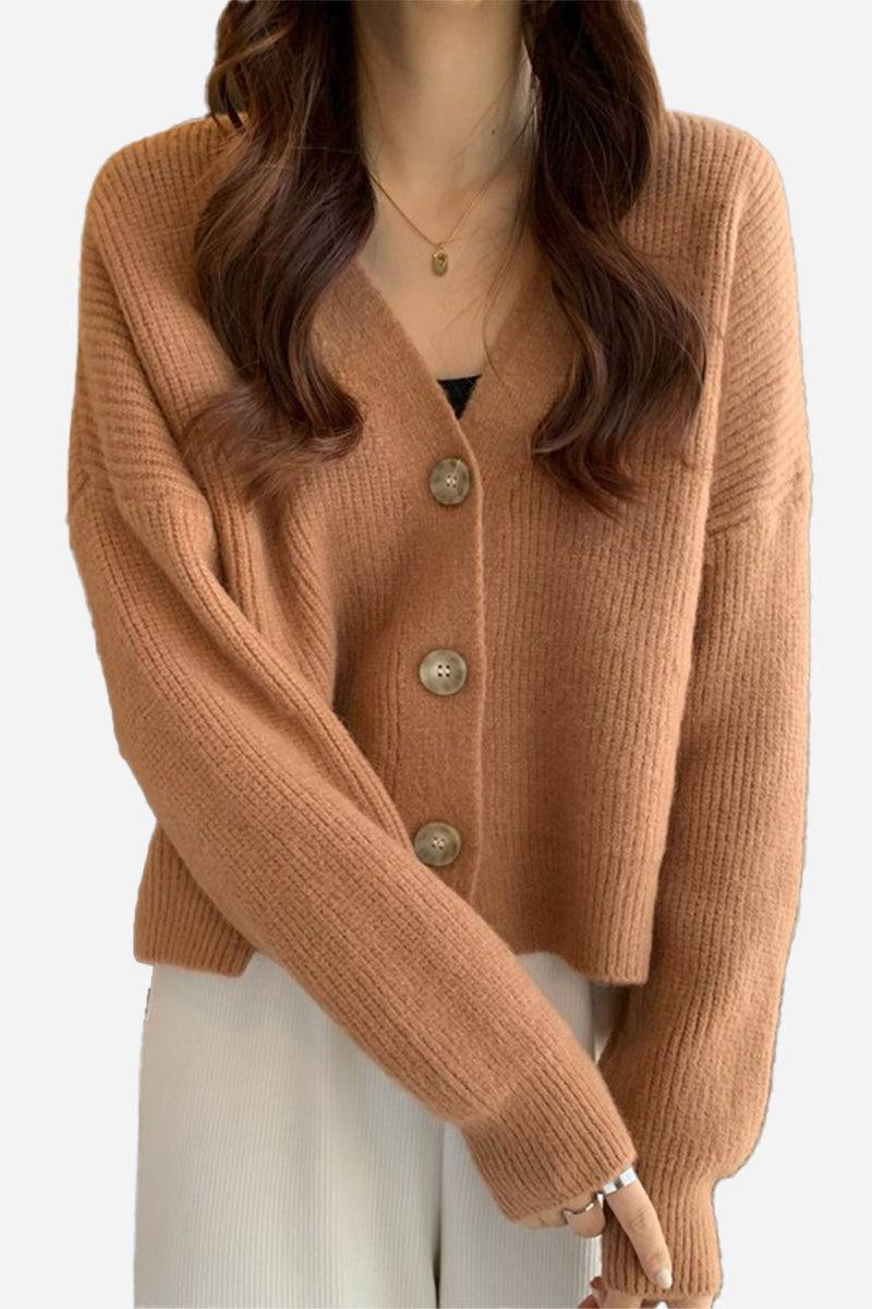 Cozy Button Cardigan