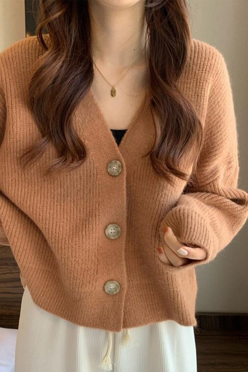 Cozy Button Cardigan