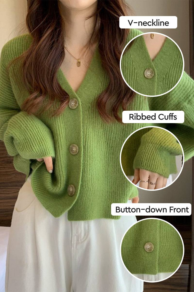 Cozy Button Cardigan