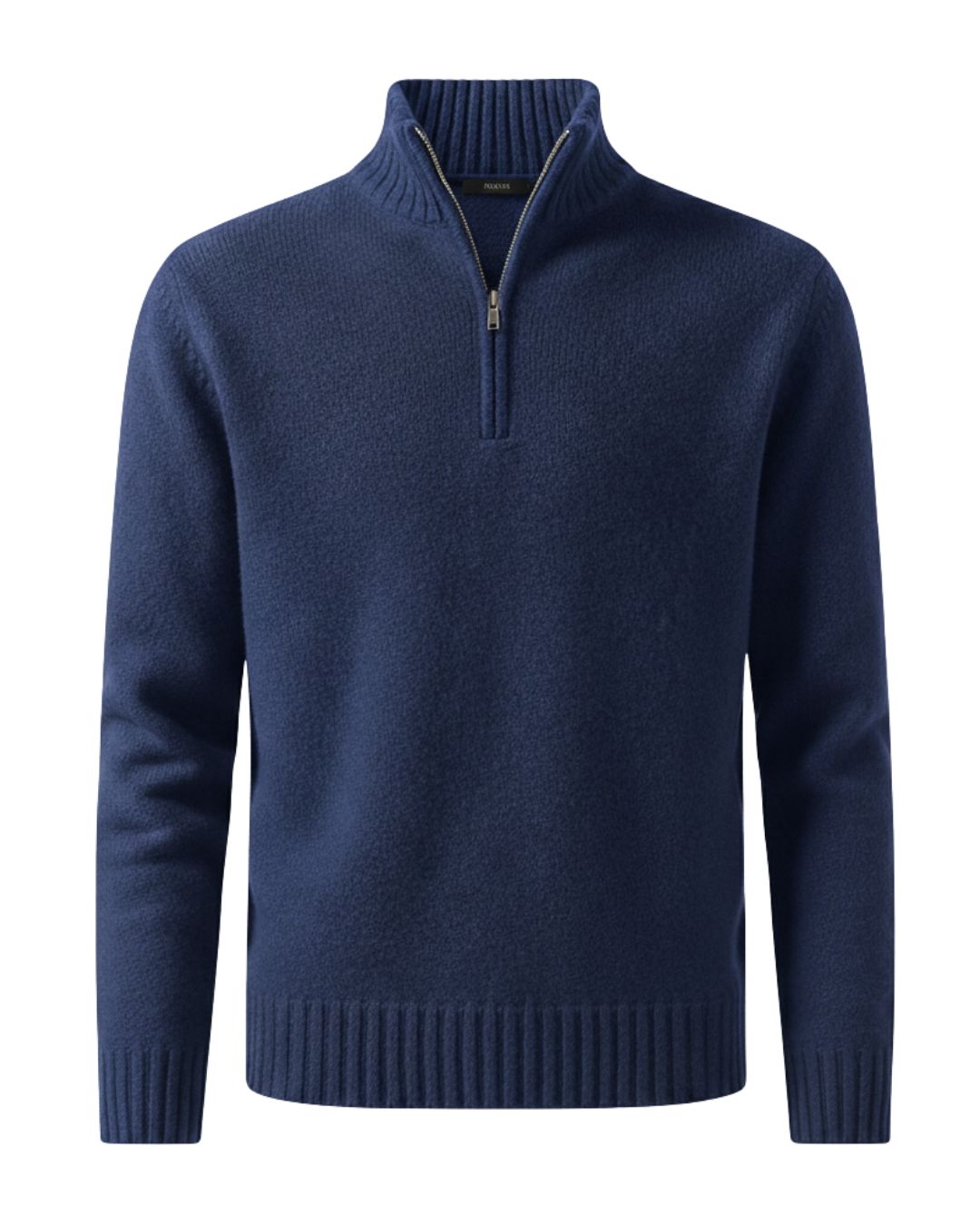 Knit Quarter-Zip Sweater