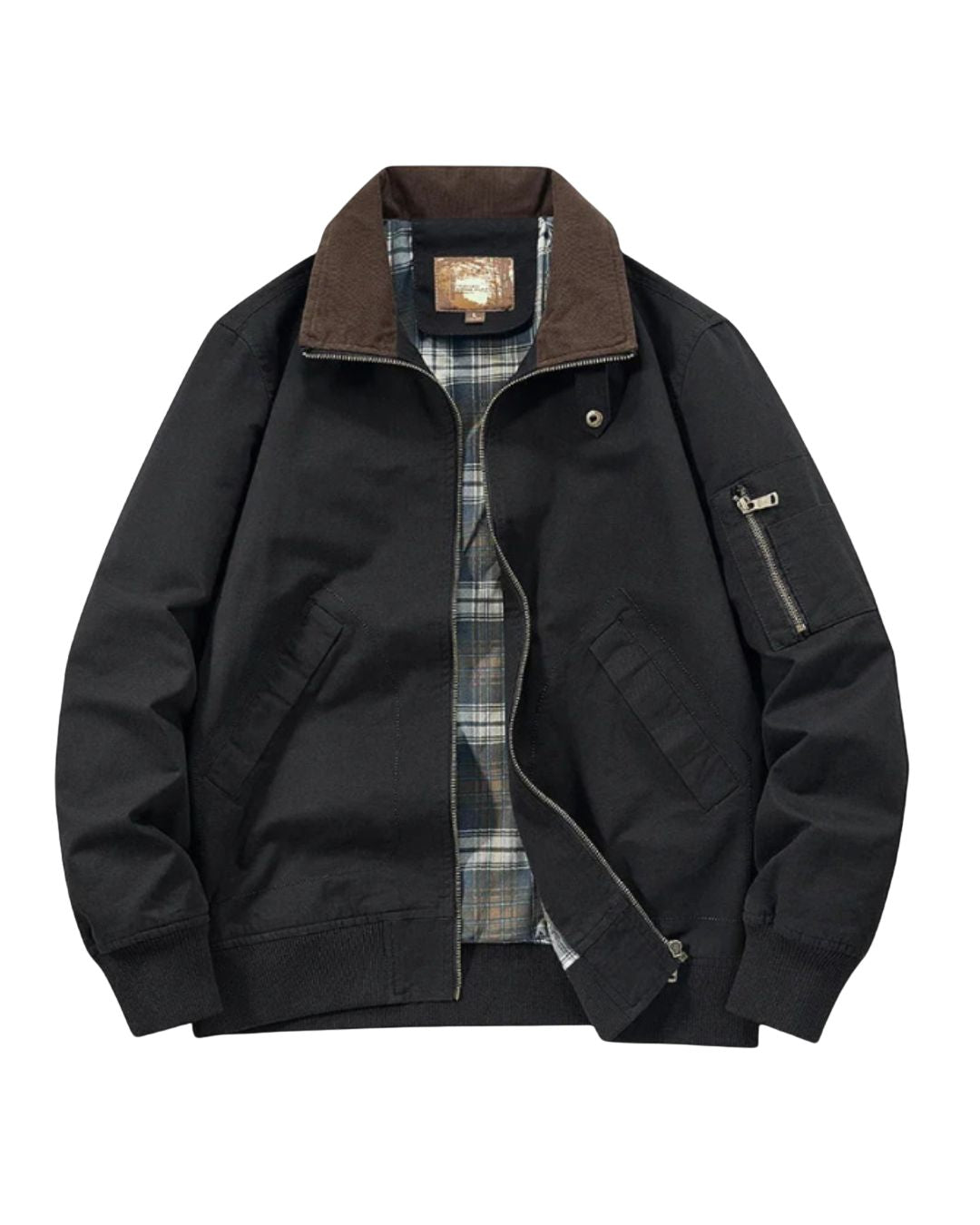 Heritage Plaid-Lined Jacket