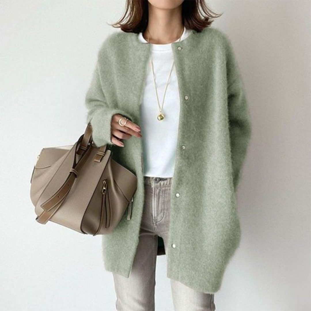 Fenna | Zachte Lange Cardigan