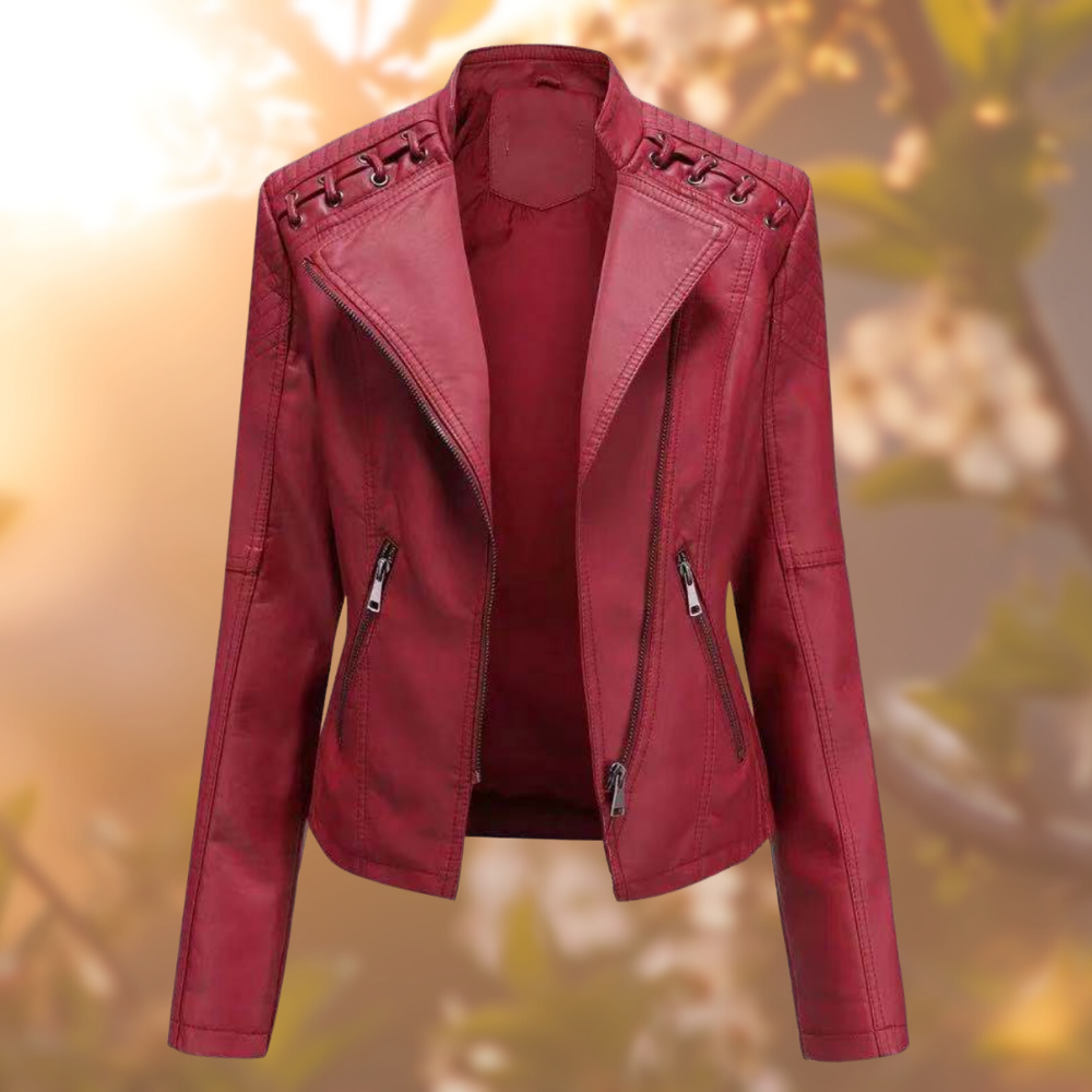 Miriam | Elegante Leren Jas