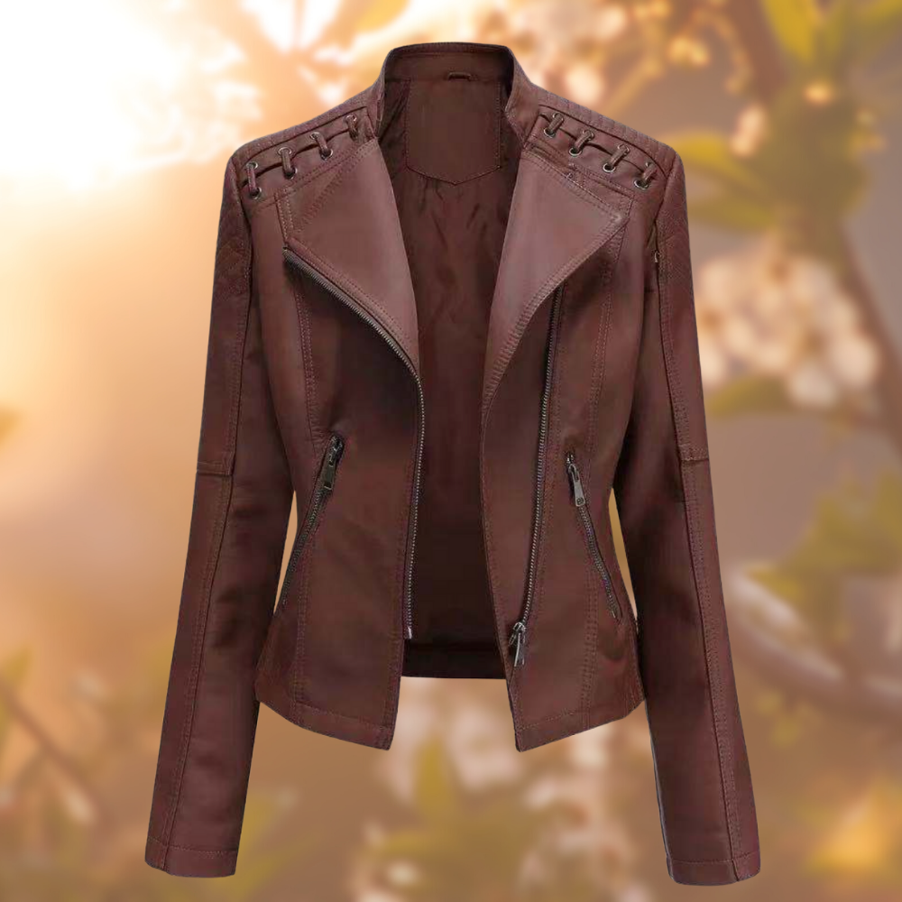 Miriam | Elegante Leren Jas