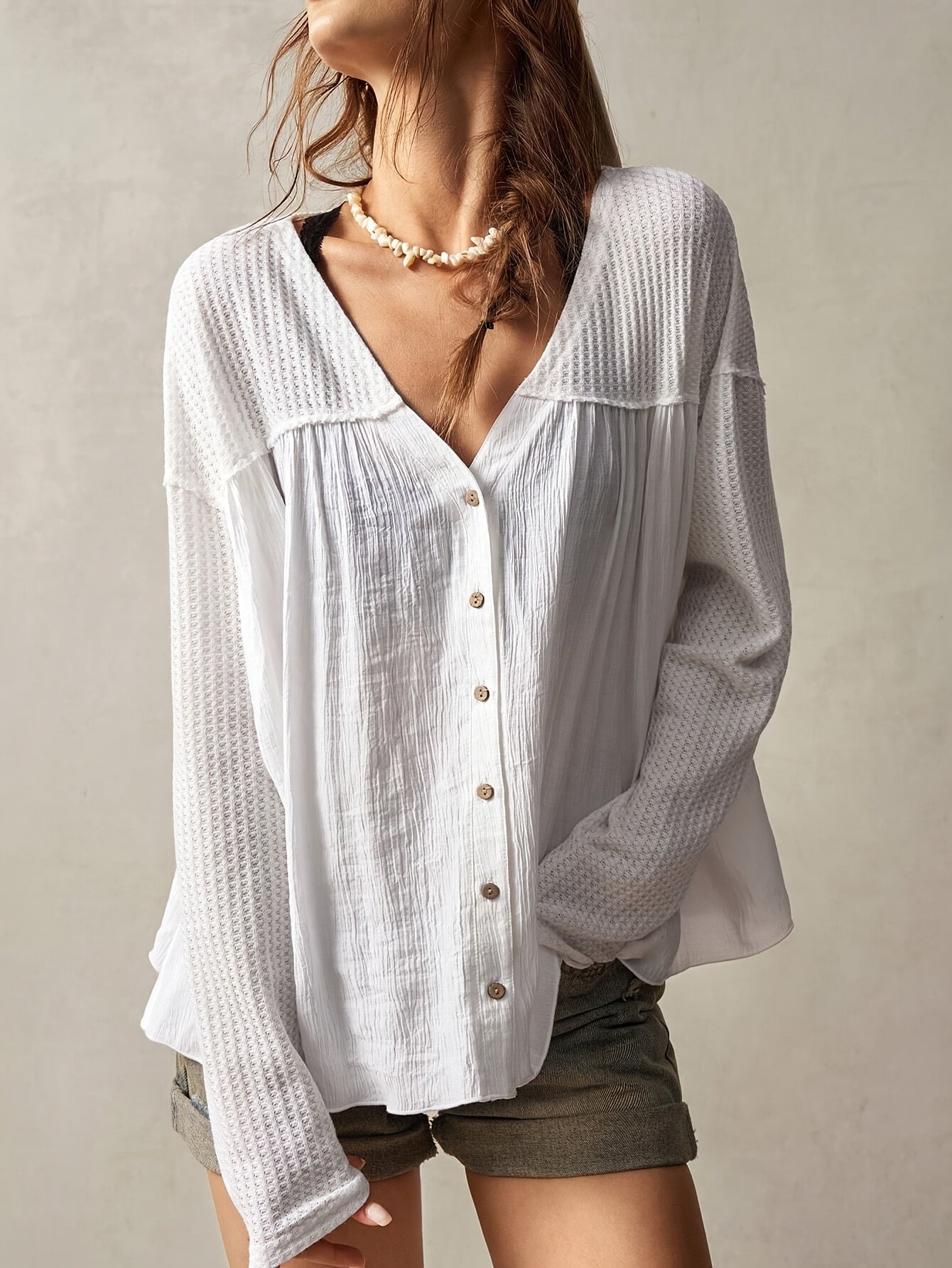 Pauline | Losvallende Blouse