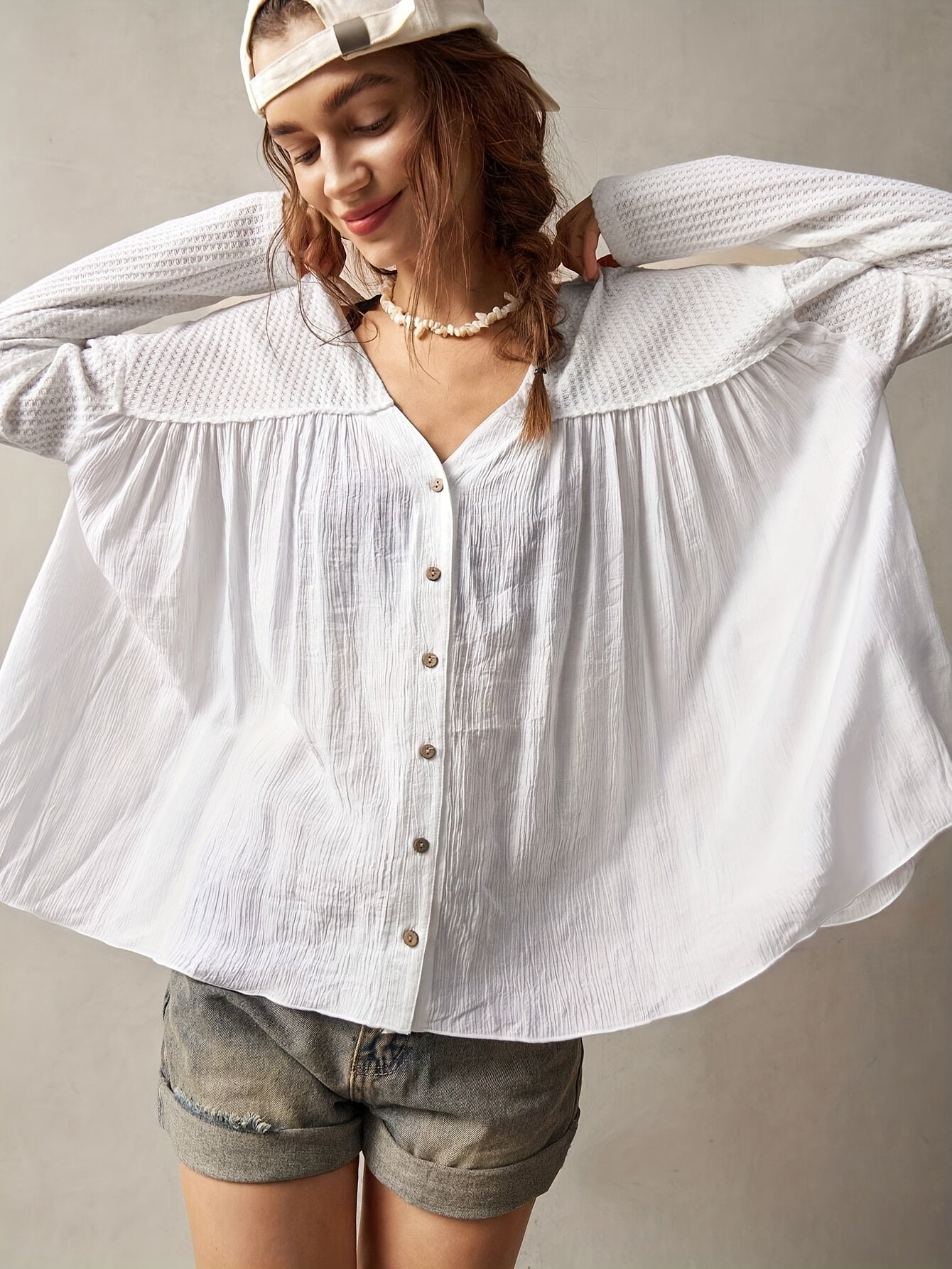 Pauline | Losvallende Blouse