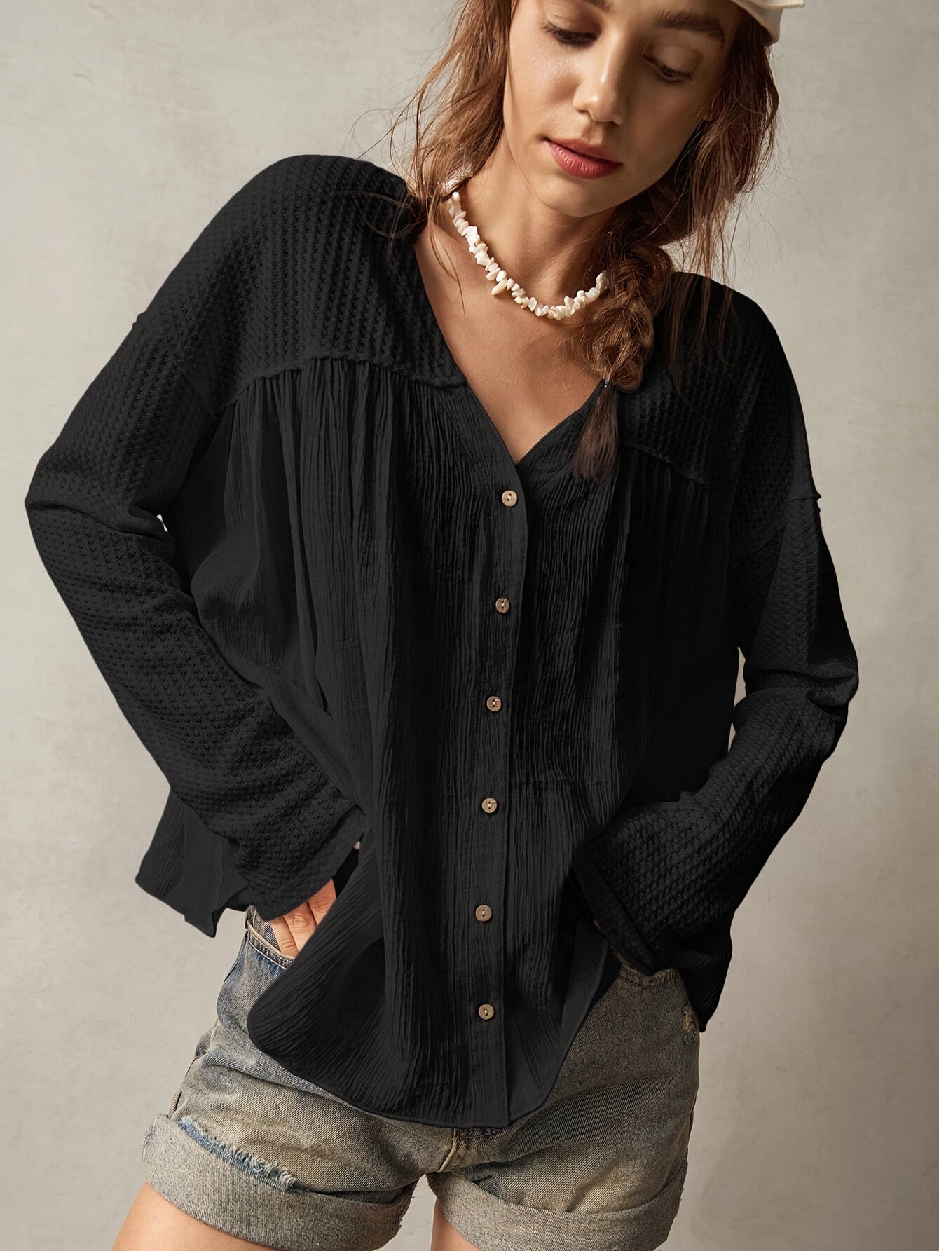 Pauline | Losvallende Blouse