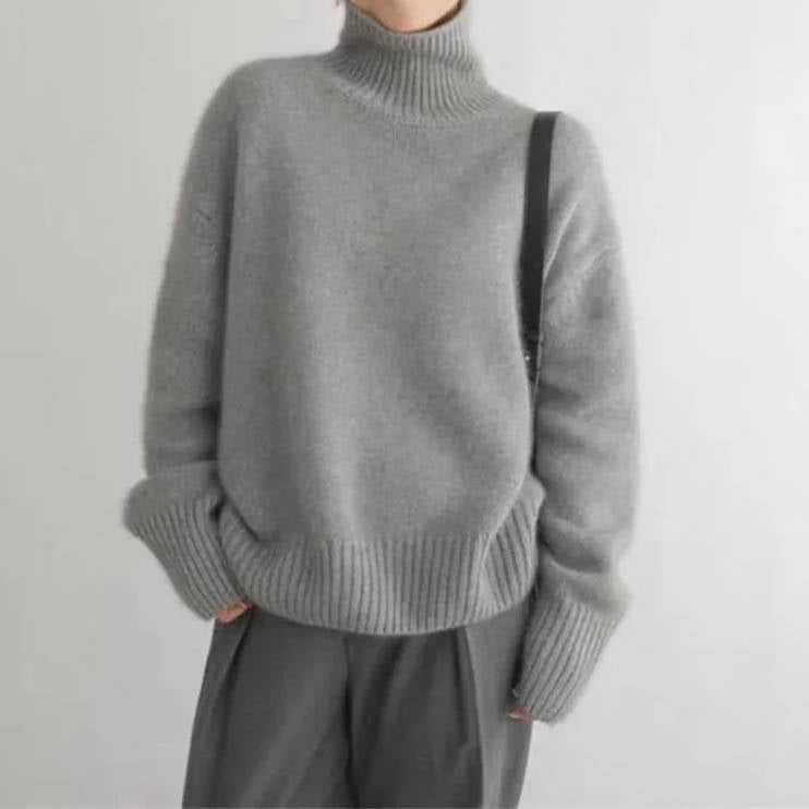 Cozy Mock Neck Sweater