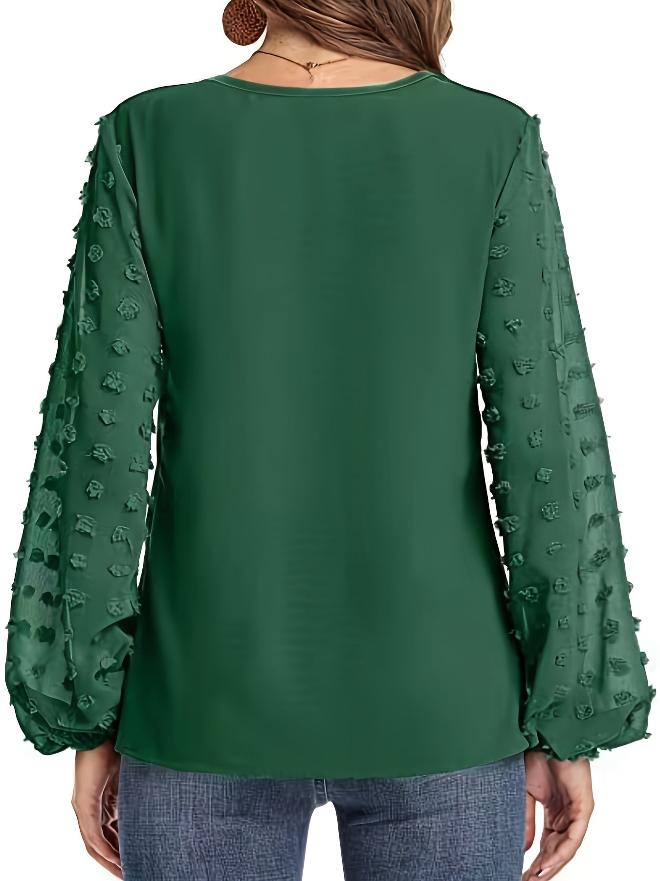 Wilma | Blouse met Luchtige Mouwen