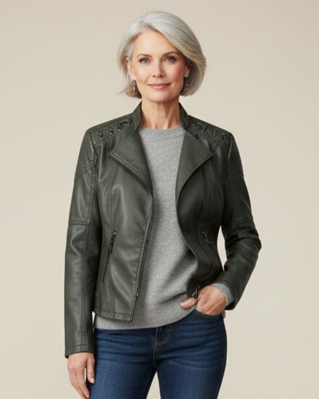 Modern Leather Jacket