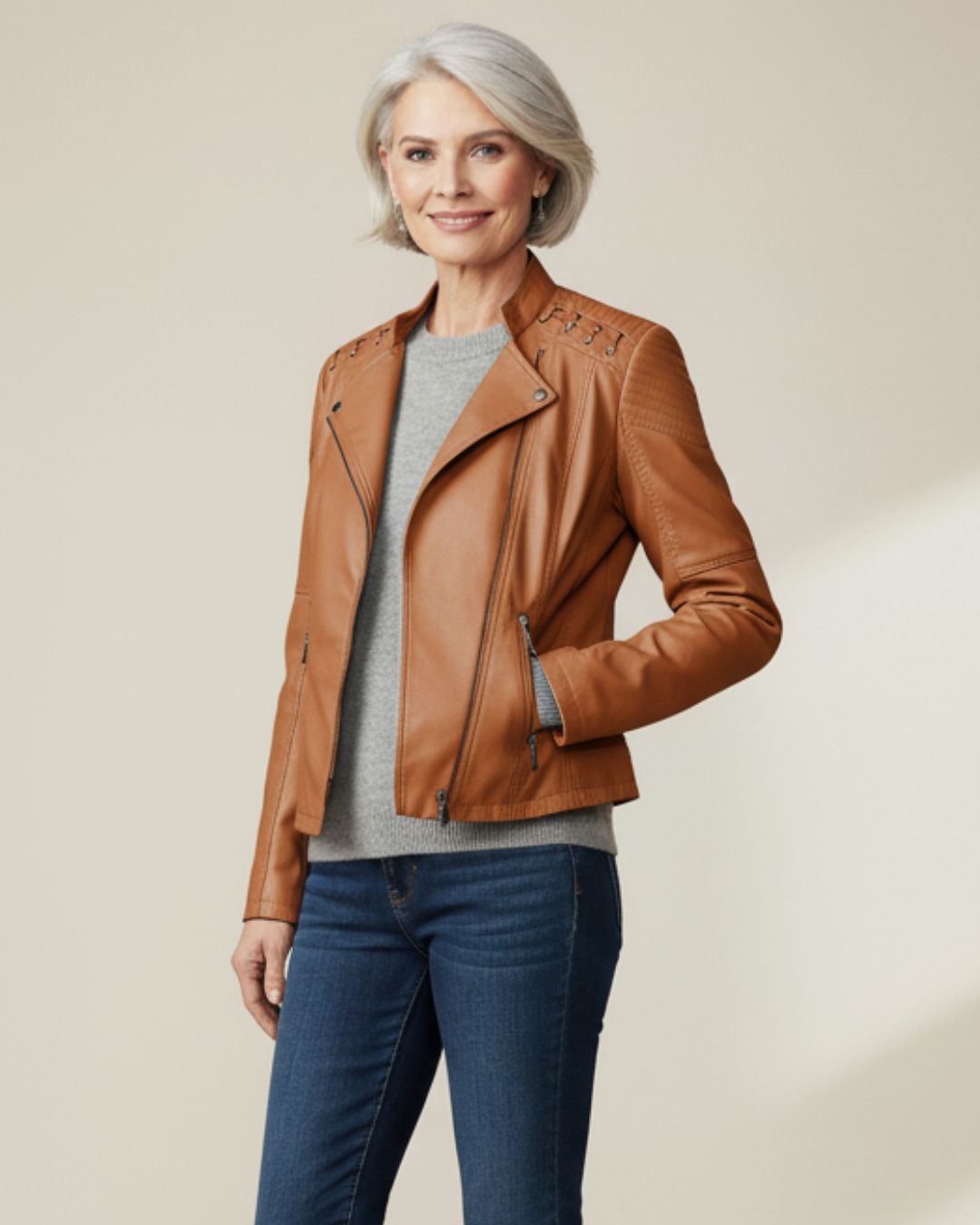 Modern Leather Jacket