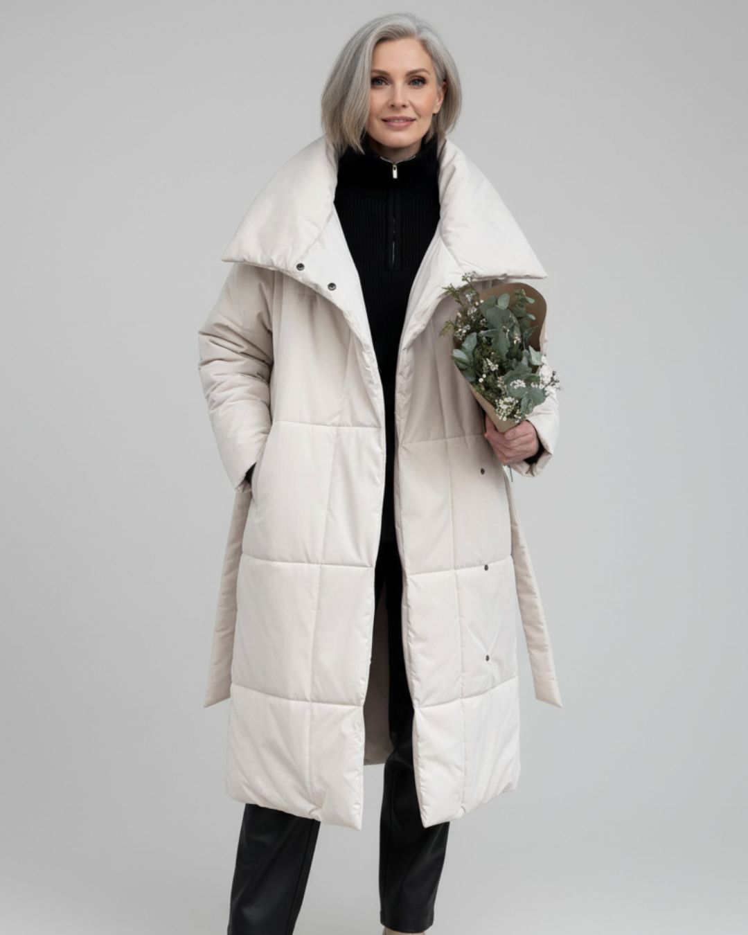Belted Winter Coat