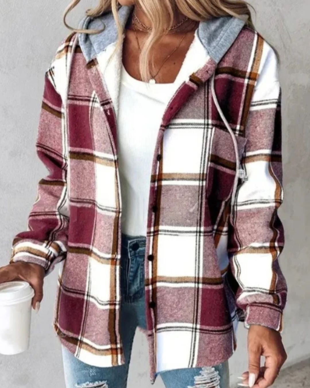 Riet | Geruite Vest