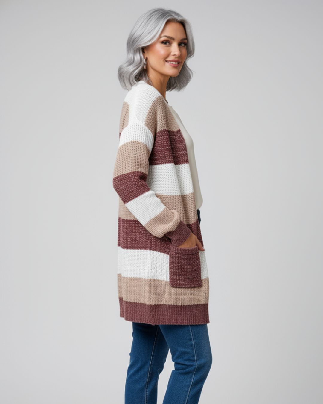 Long Knitted Cardigan