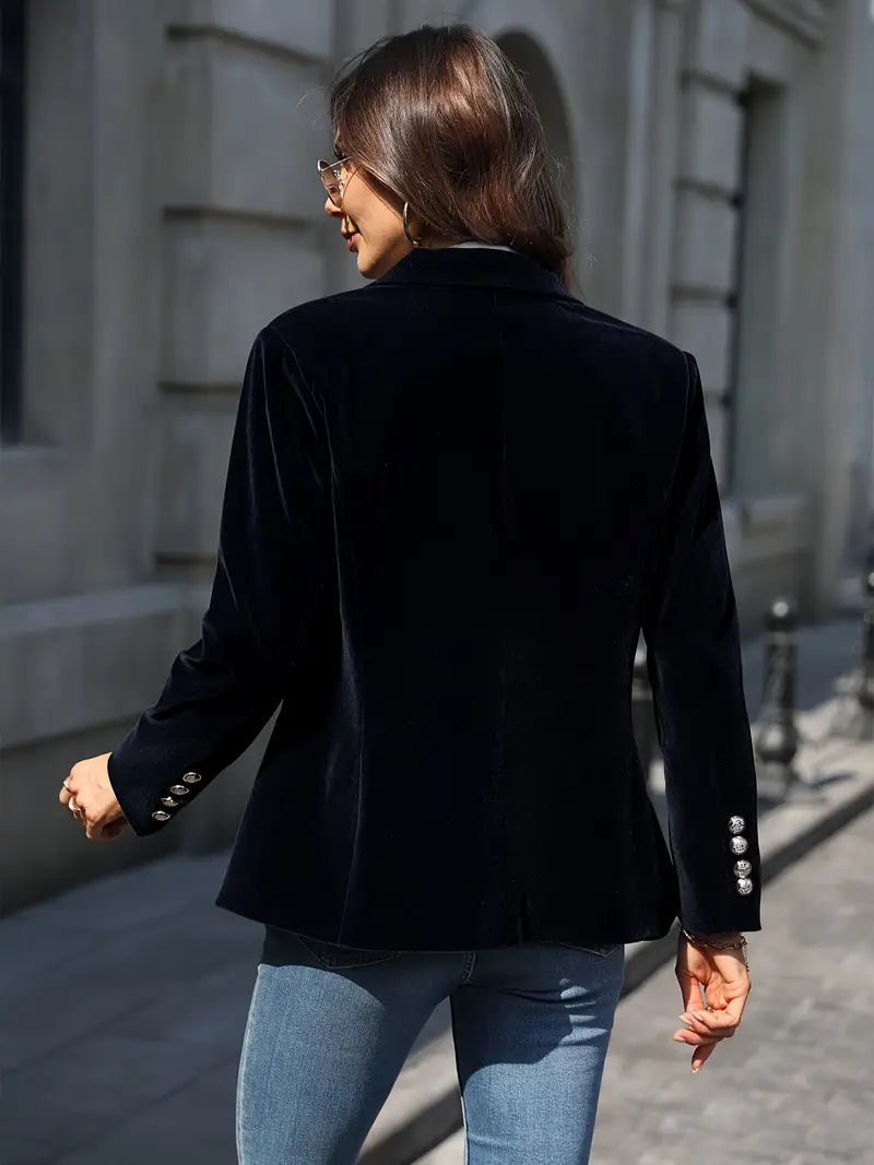 Valerie | Fluwelen Blazer