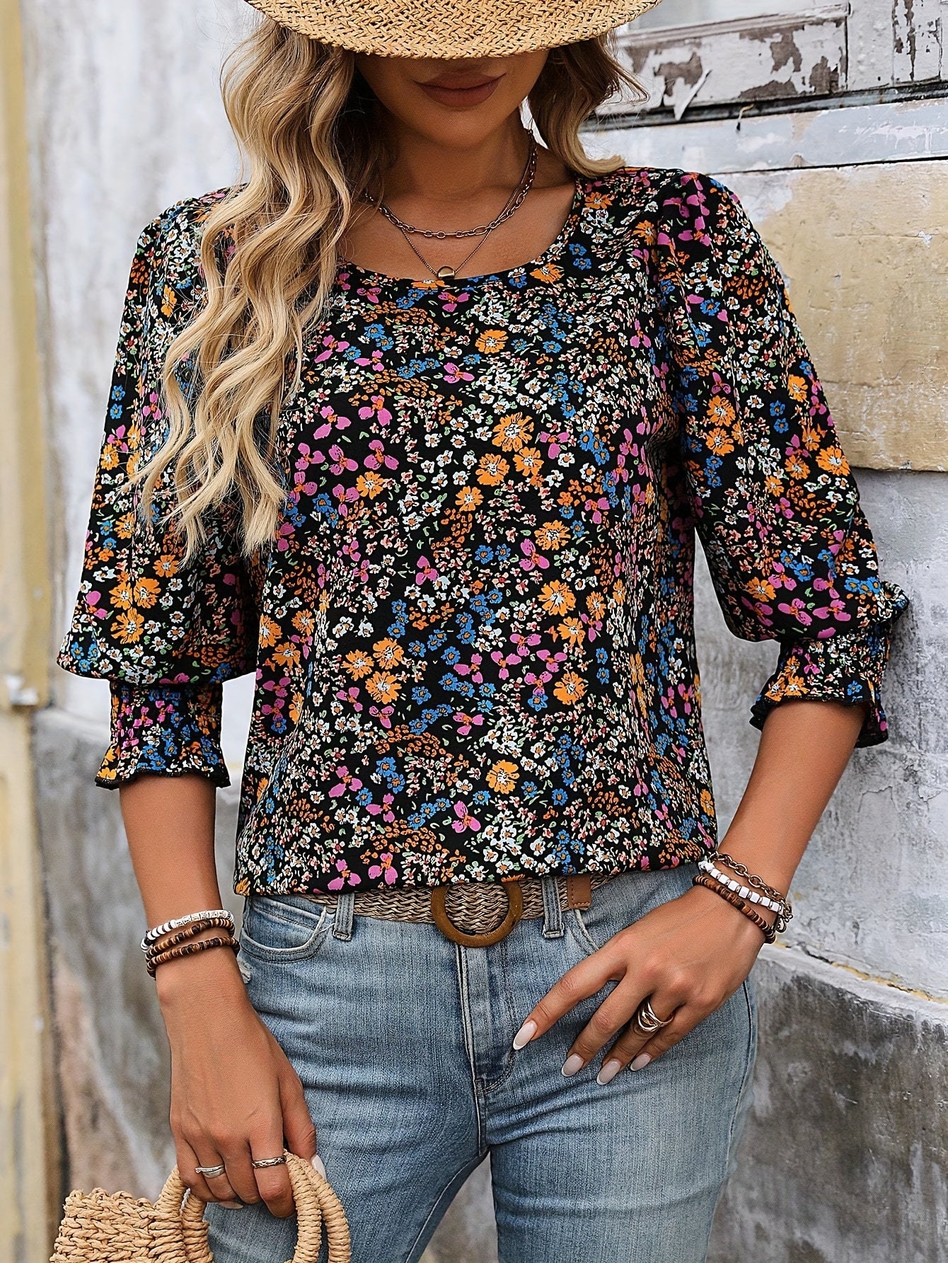 Beatrice | Luchtige Blouse Met Subtiele Details