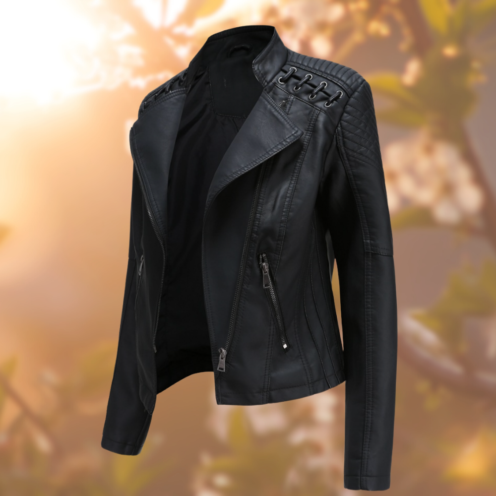 Miriam | Elegante Leren Jas