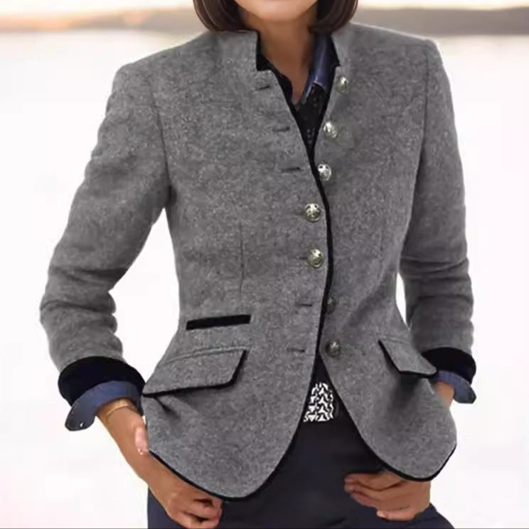 Structured Blazer Jacket