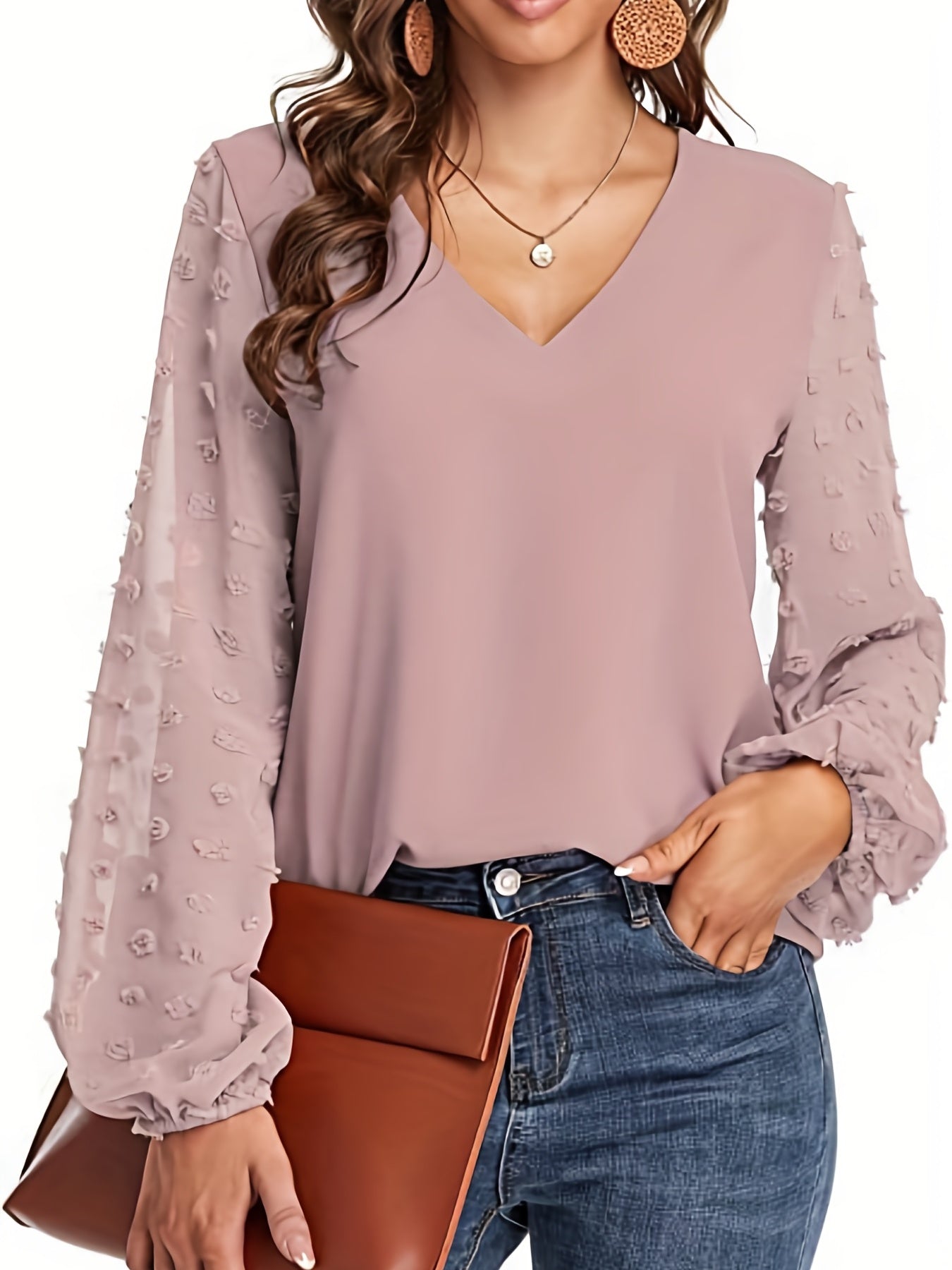 Wilma | Blouse met Luchtige Mouwen