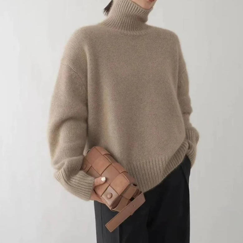 Cozy Mock Neck Sweater